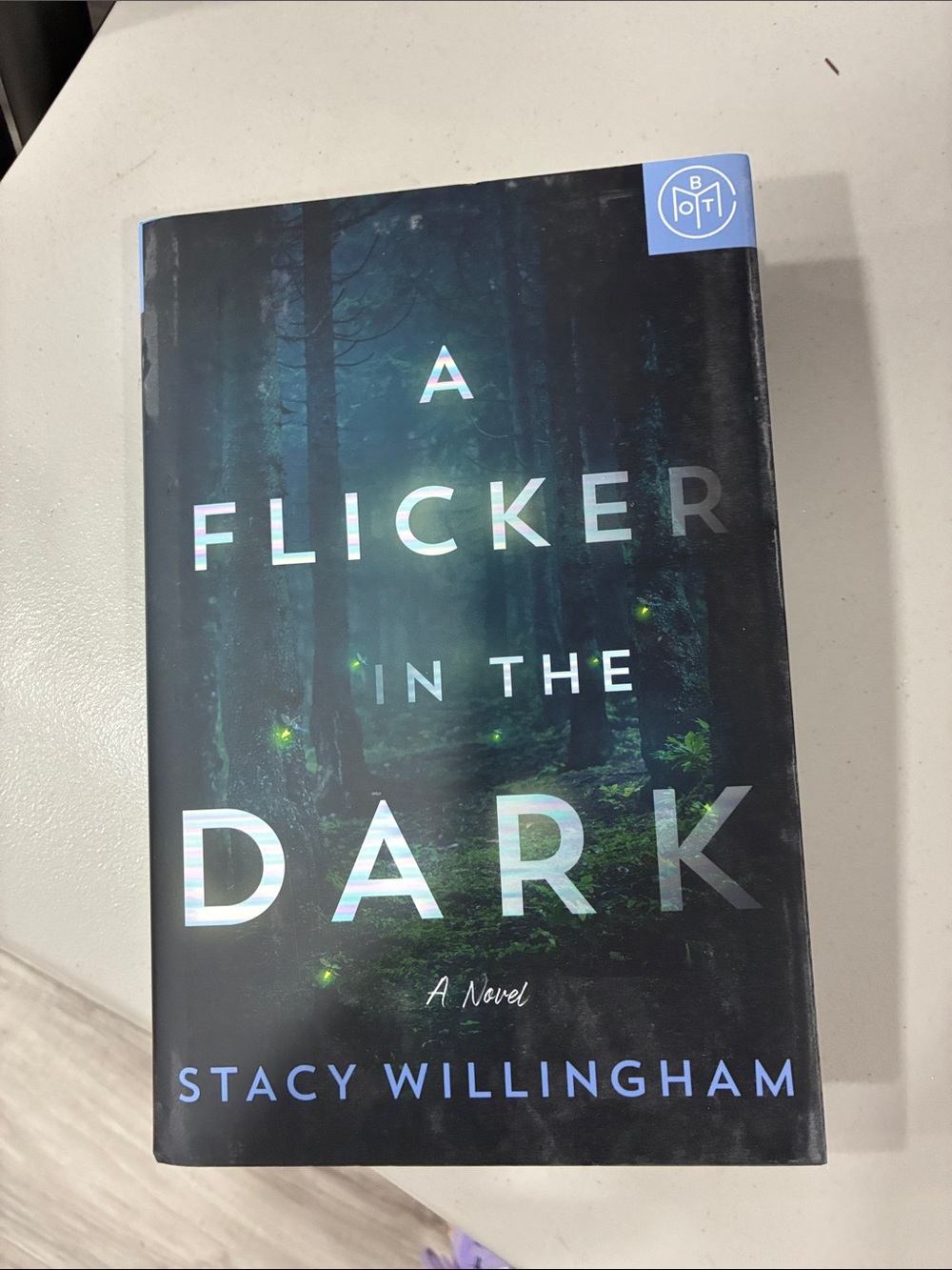 A flicker on the dark